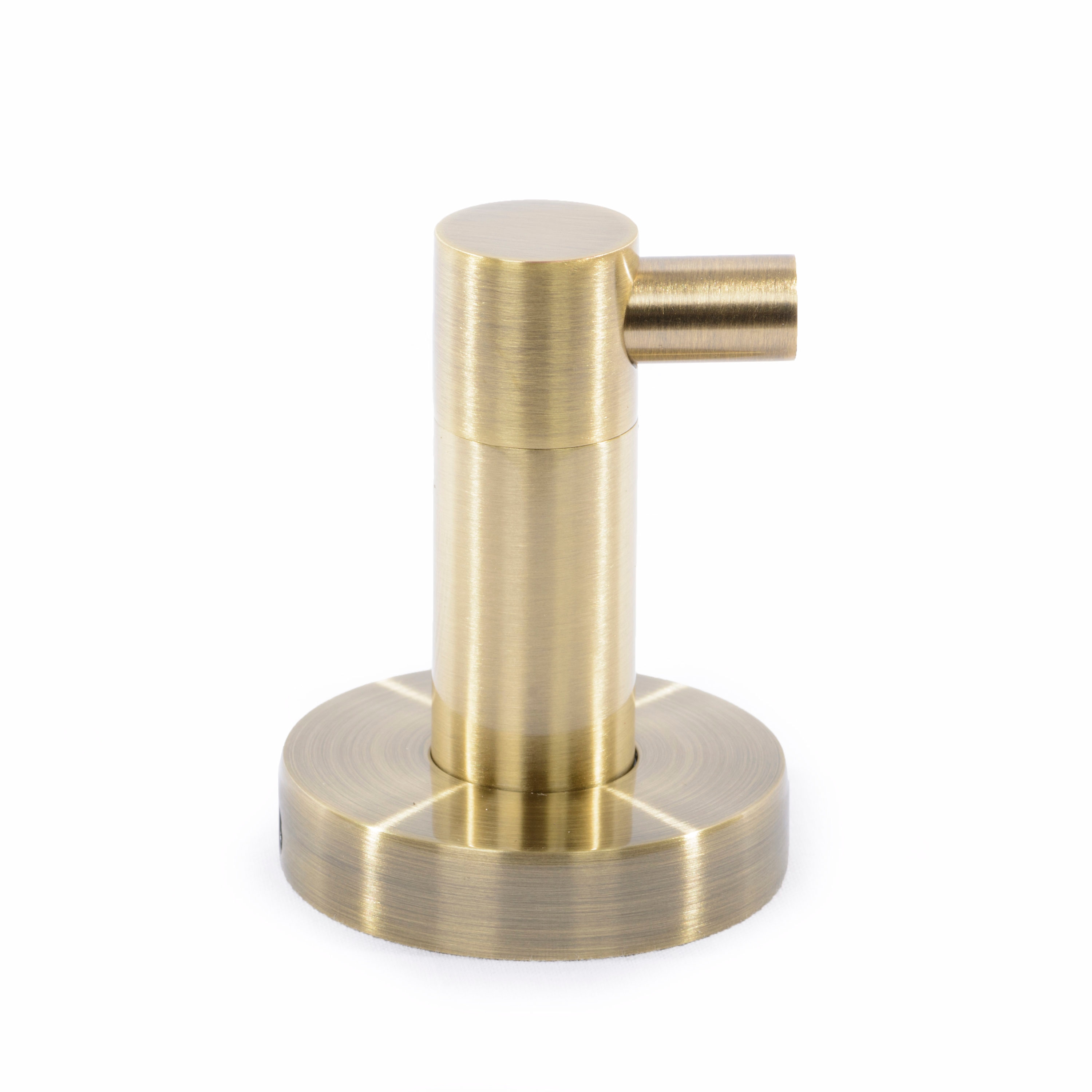 Percha de Baño de Pared con Gancho Sencillo en Bronce Italia Venezia VE2704BZ
