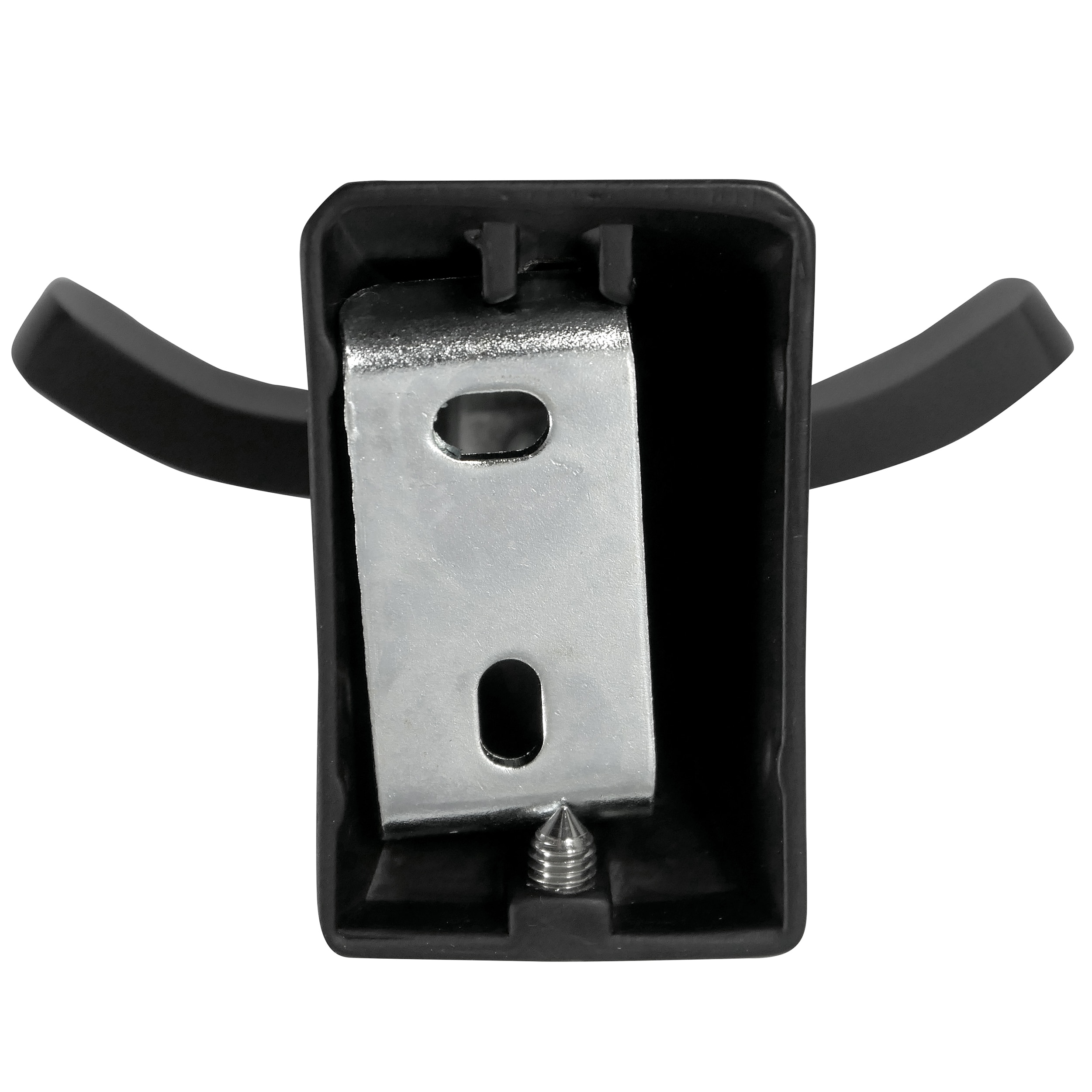 Perchero de Toalla de Pared Doble - Negro Mate Shangri-La de Paradise Bathworks 64420
