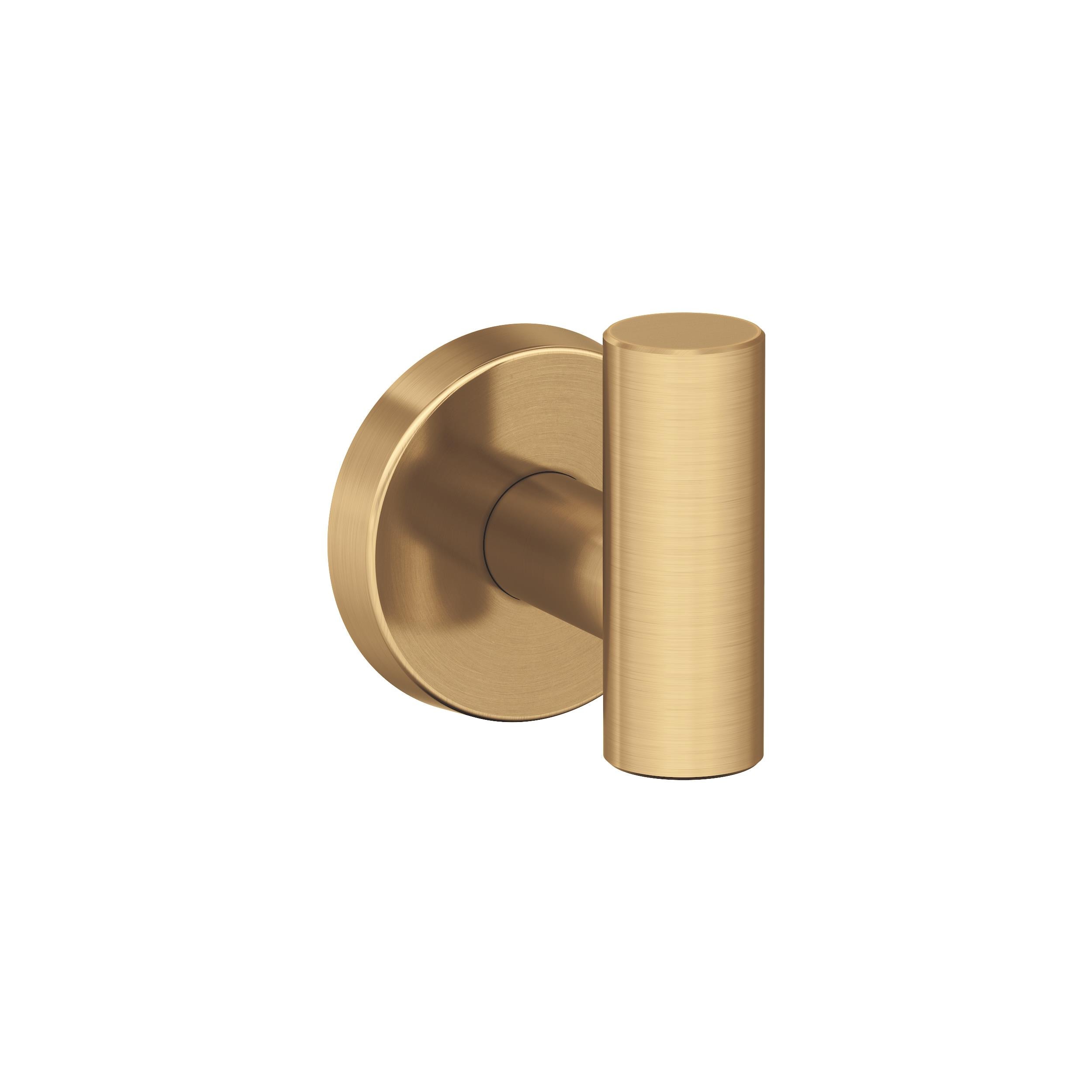 Gancho de Toalla de Montaje en Pared Individual en Bronce Champagne de la línea Arrondi de Amerock BH26542CZ