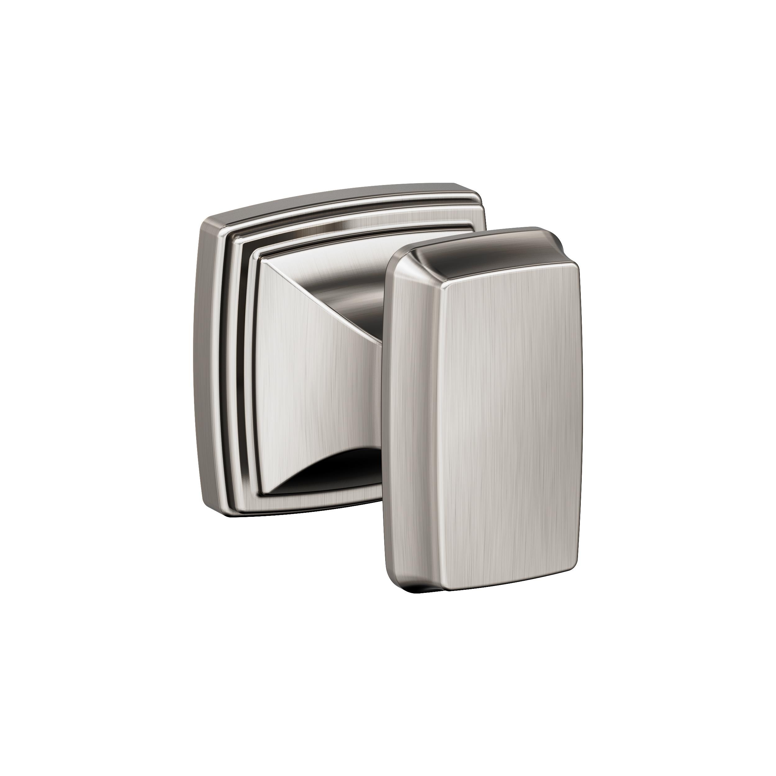 Percha para Toallas de Pared Individual de Níquel Cepillado Amerock Revitalize BH36030G10