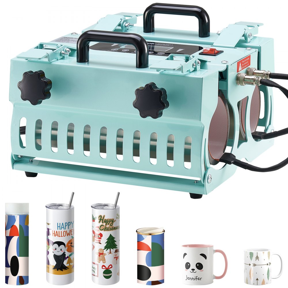 VEVOR Tumbler Heat Press Machine 2 Station Heaters 11-30oz Mug Press Sublimation - SDKKBJSGWAJXGBFN0V1