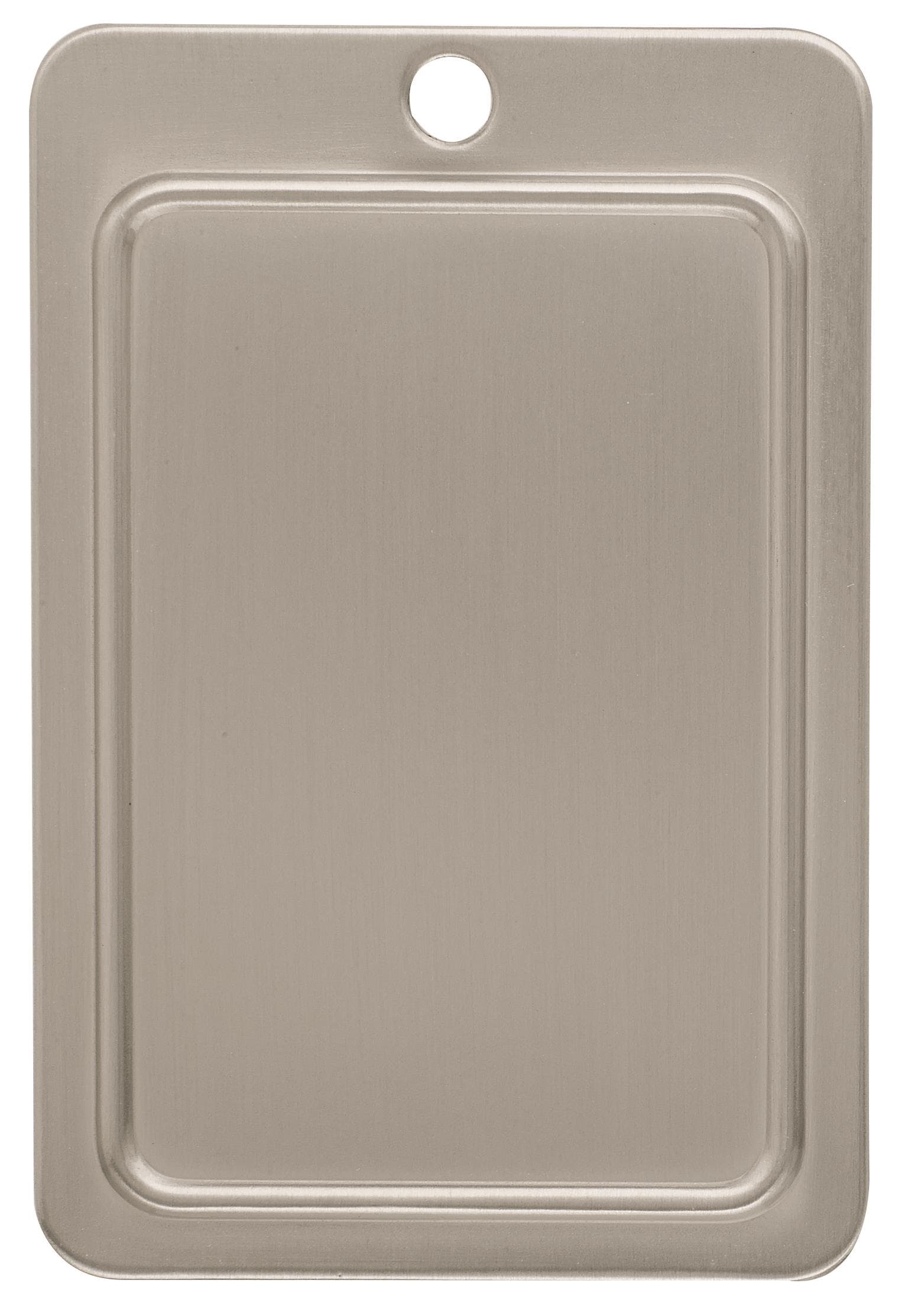 Percha para toalla de montaje en pared de un solo gancho en níquel satinado Bronx de Amerock BH36563G10