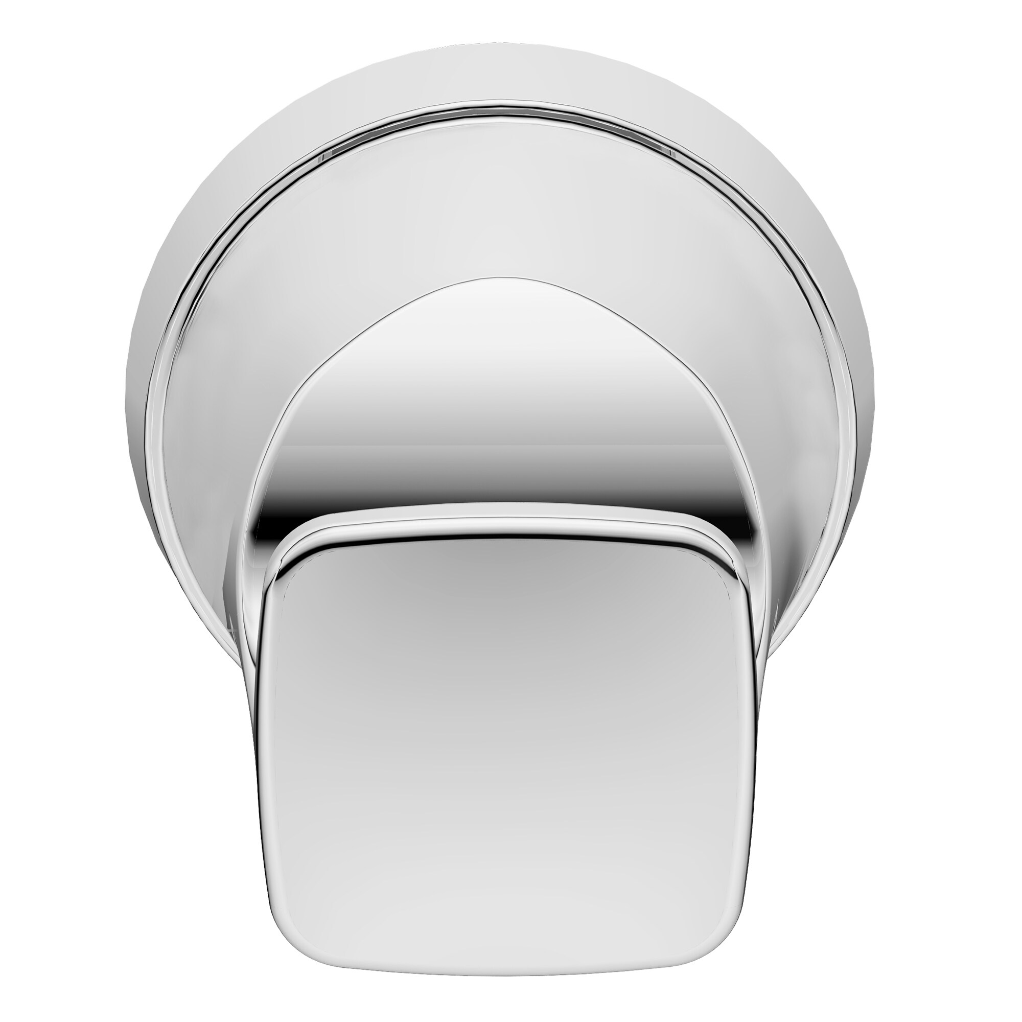 Gancho para toallas de montaje en pared individual American Standard Glenmere cromado pulido 7617210.002