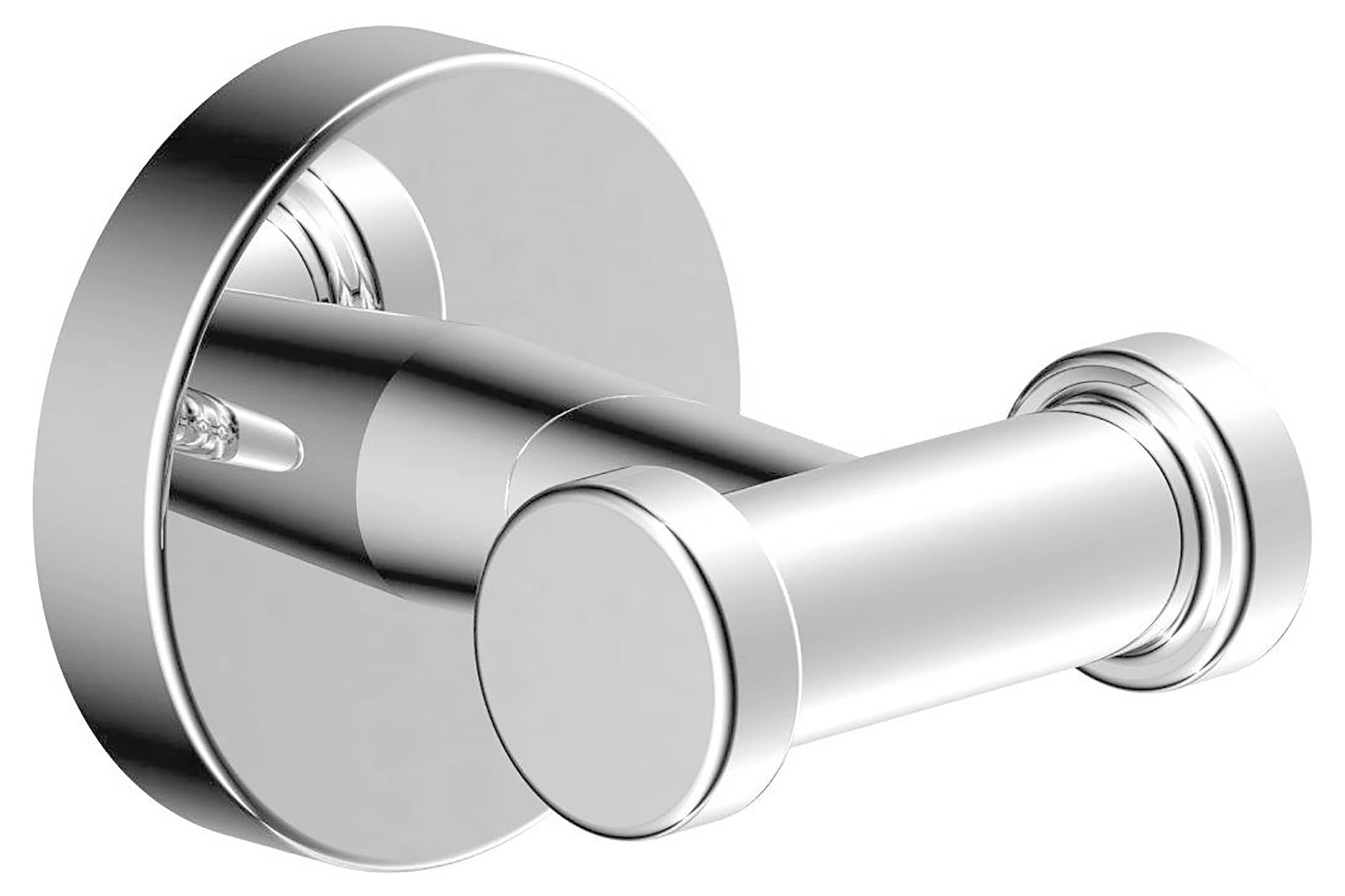 Gancho doble para toalla de montaje en pared Symmons Dia, cromo pulido 353DRH