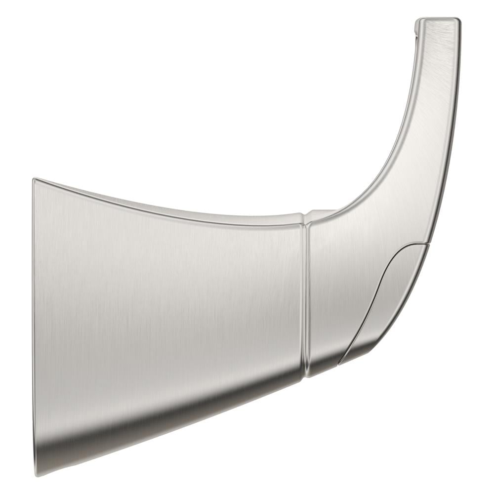 Percha para toalla de pared Pfister Karci con acabado en níquel cepillado y protección contra manchas - Gancho sencillo