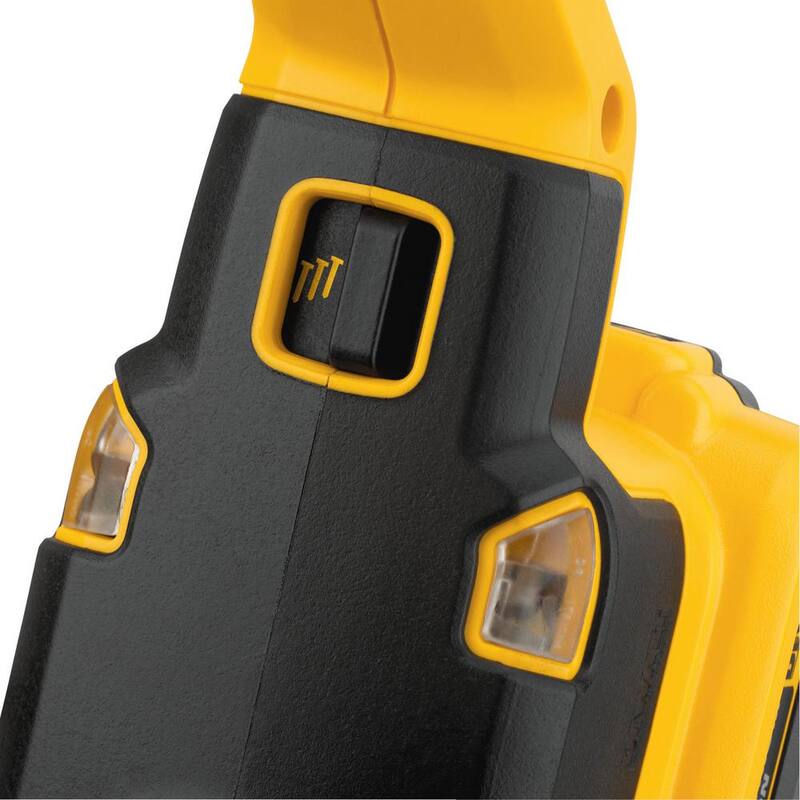 DEWALT 20V MAX XR Clavadora eléctrica inalámbrica de litio-ion de calibre 18, (1) batería de 3.0Ah y cargador - DCN680BW230C