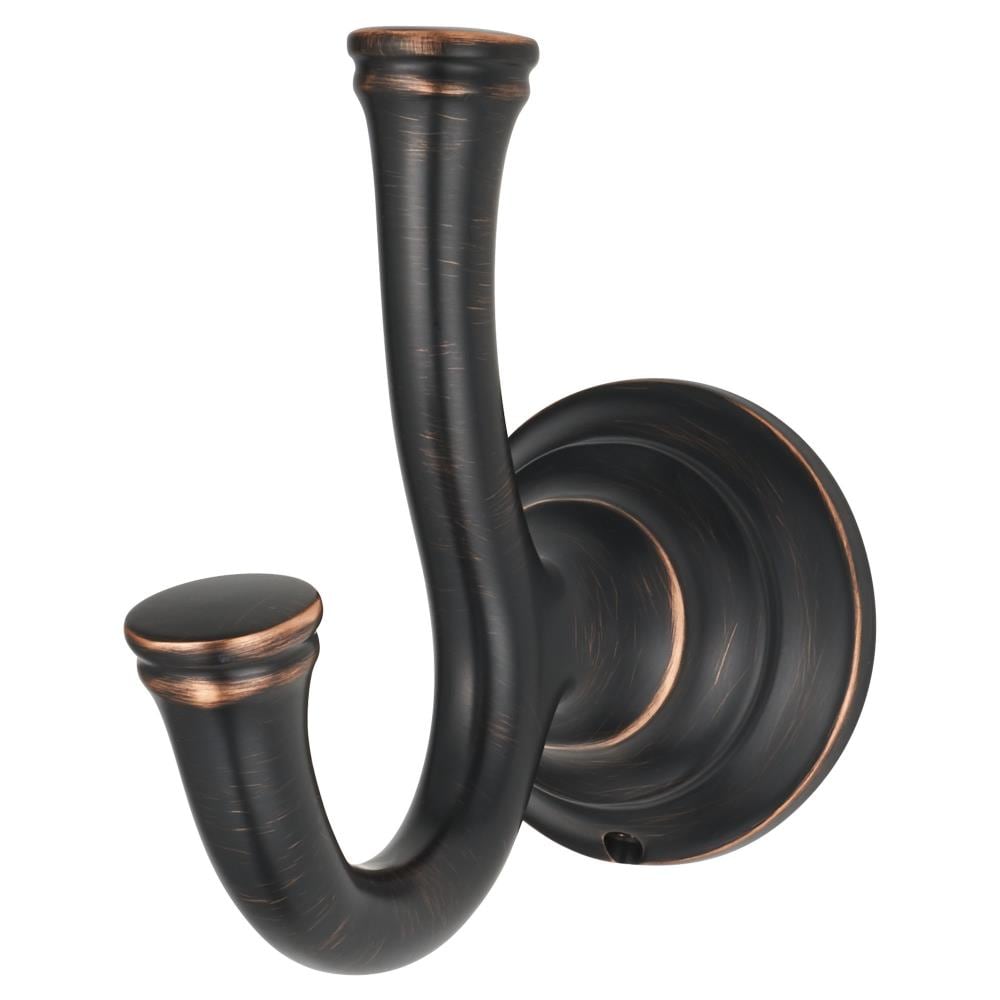 Perchero de toalla de pared con un gancho en bronce antiguo American Standard Delancey Legacy