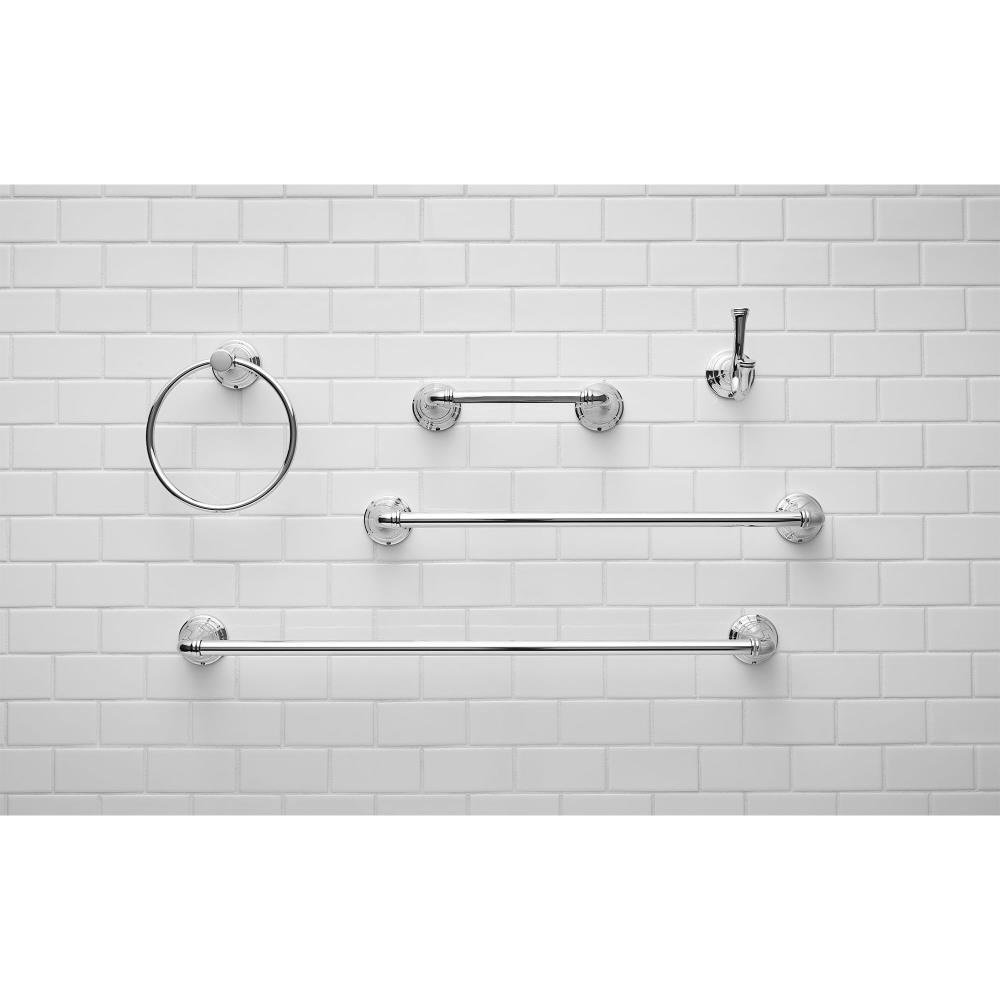 Gancho de toalla de pared American Standard Delancey en cromo pulido de una sola percha 7052210.002