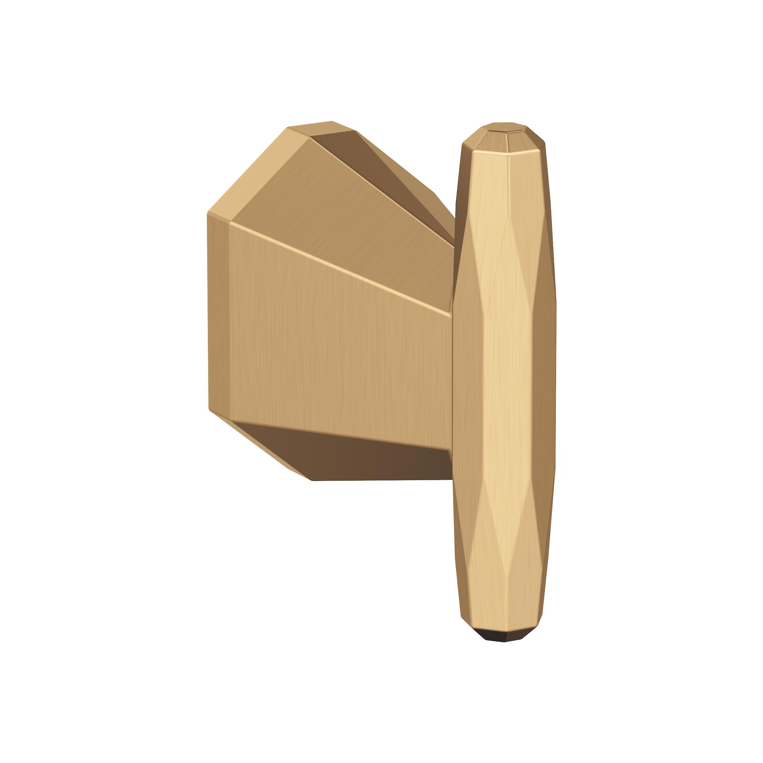 Gancho individual de montaje en pared para toallas en bronce champagne St. Vincent de Amerock BH36040CZ