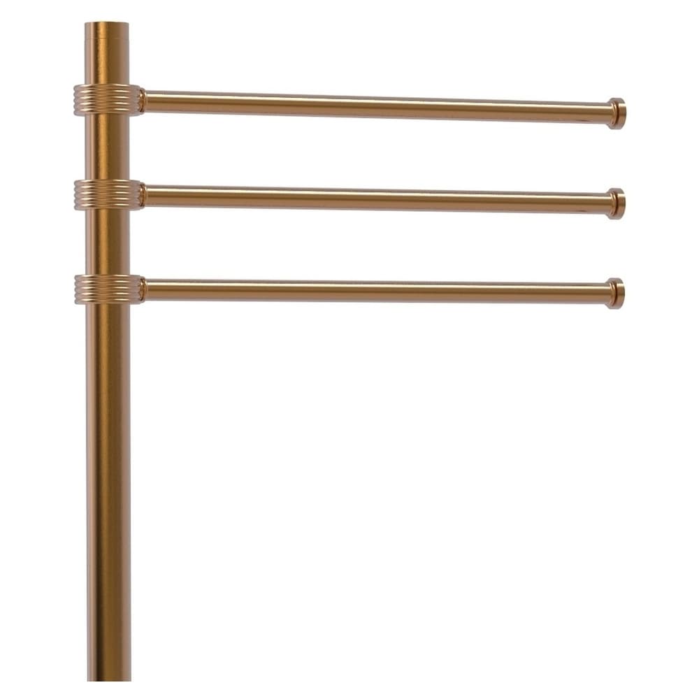 Perchero de Toallas Independiente de Bronce Cepillado de 12 pulgadas x 49 pulgadas x 10.5 pulgadas TS-45G-BBR