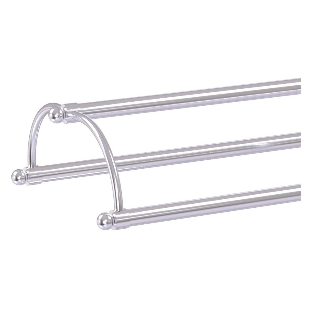 Perchero para Toallas de Pie en Cromo Satinado de 31 pulgadas x 37.3 pulgadas x 10 pulgadas TS-31-SCH
