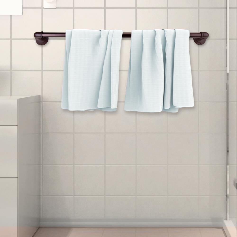 Perchero de toallas para montar en la pared en bronce de Hart & Harlow 3 pulgadas x 30 pulgadas x 4.25 pulgadas LTP05-30-09.