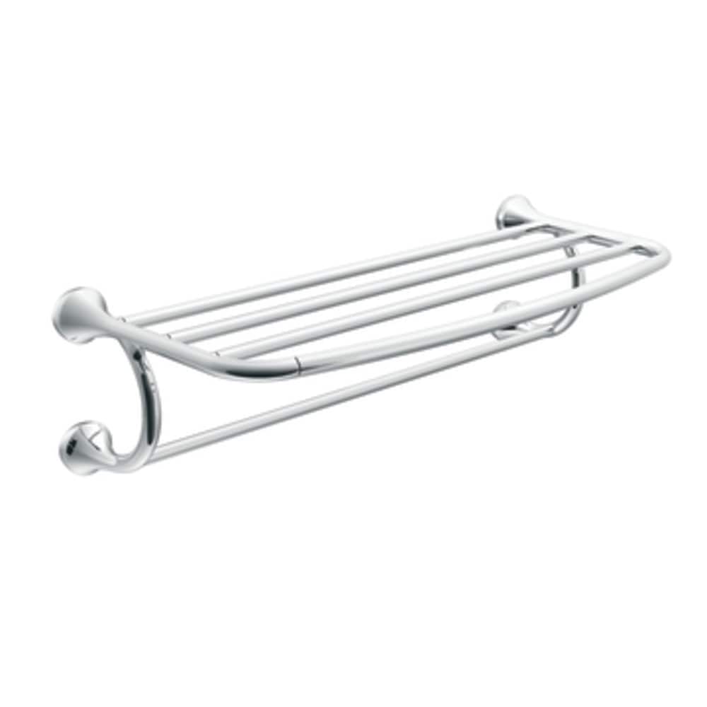 Toallero de Pared cromado Moen Eva de 24 pulgadas x 6.99 pulgadas x 10.62 pulgadas YB2894CH