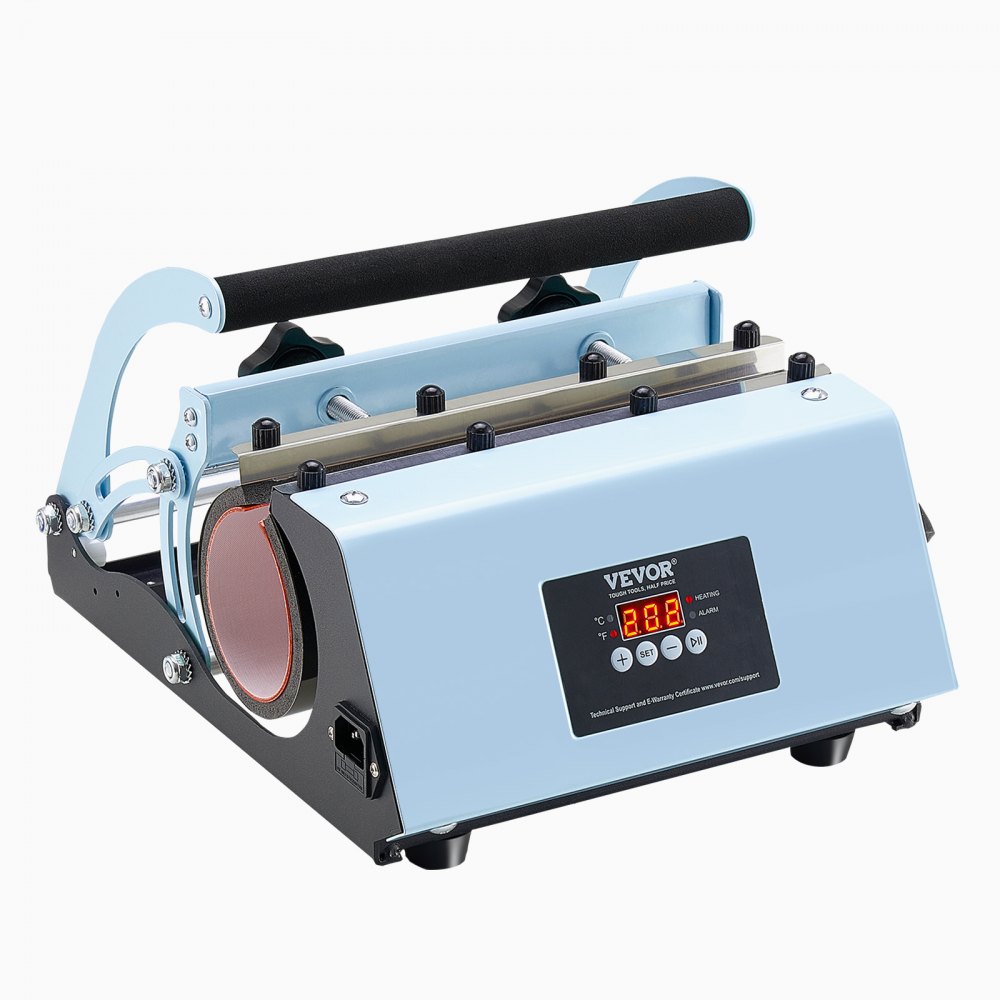 VEVOR Tumbler Heat Press Machine 11-30oz Mug Press Sublimation Tumblers Blue - SDKKBJAYAJXSOV6POV1