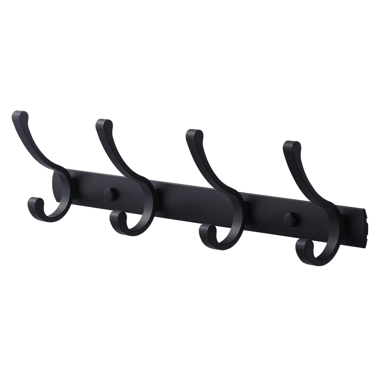 Toallero de Pared de Baño WOWOW Negro 4 Pulgadas x 13.7 Pulgadas x 4 Pulgadas