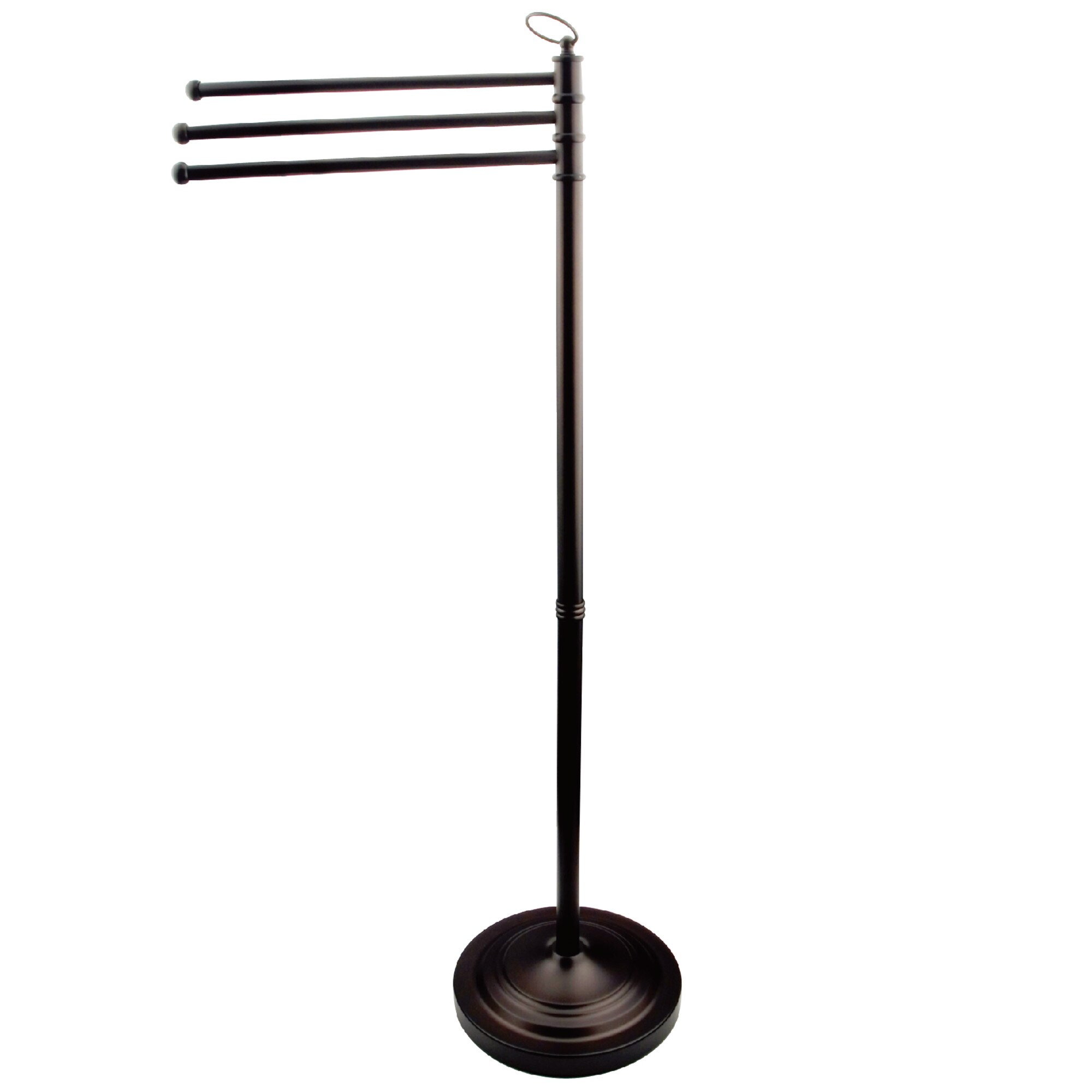 Estante de Toallas Vintage de Bronce Frotado con Aceite, Independiente 3 Pulgadas x 13 Pulgadas x 10 Pulgadas DS2025