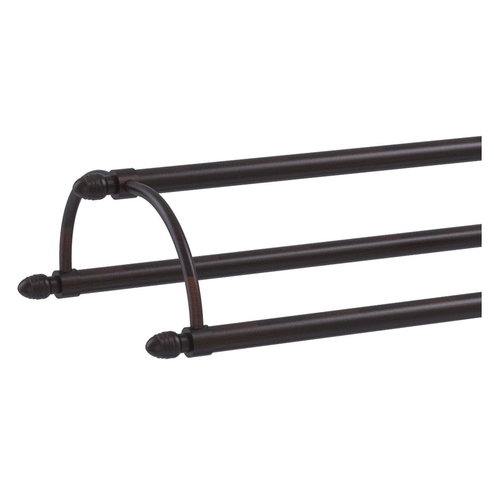 Soporte de toallas independiente de bronce veneciano de Allied Brass de 31 pulgadas x 37.3 pulgadas x 10 pulgadasầ TS-30-VB.