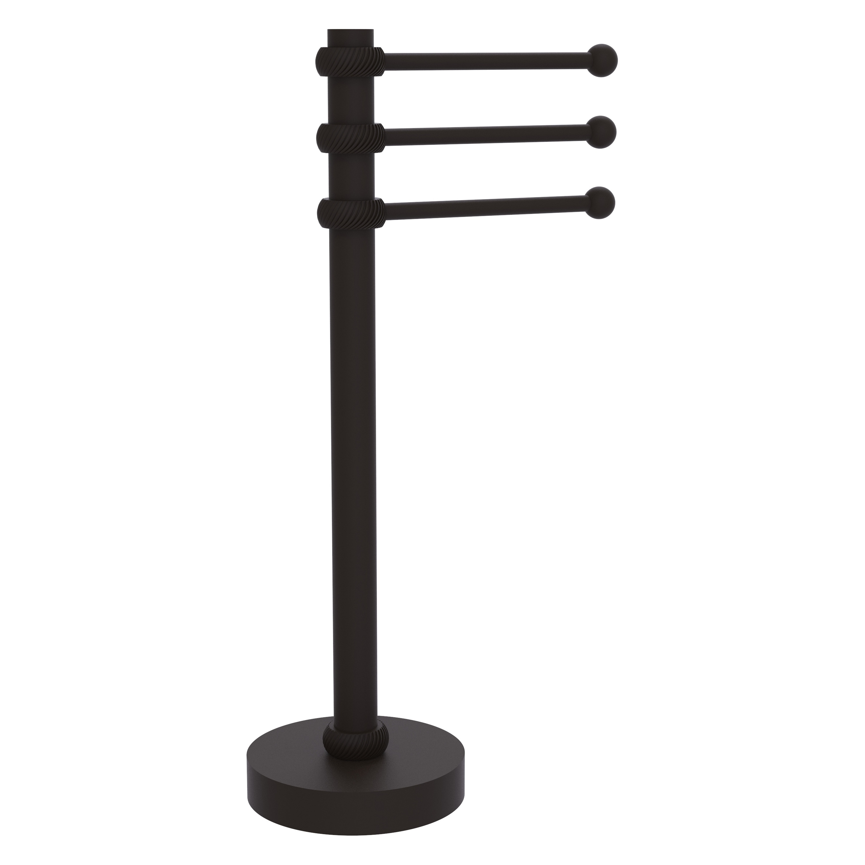 Toallero Independiente de Bronce Frotado con Aceite 9 pulgadas x 15 pulgadas x 8 pulgadas 973T-ORB