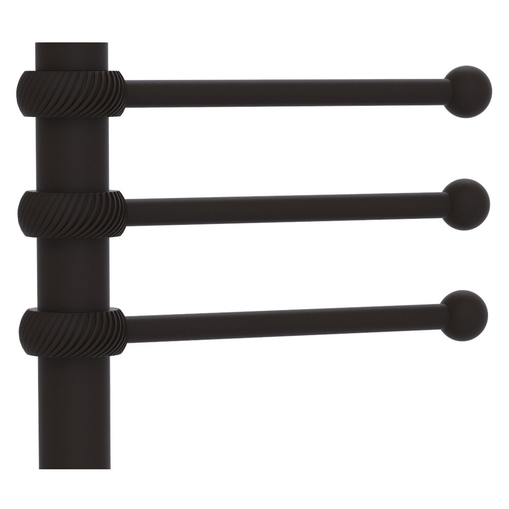 Toallero Independiente de Bronce Frotado con Aceite 9 pulgadas x 15 pulgadas x 8 pulgadas 973T-ORB