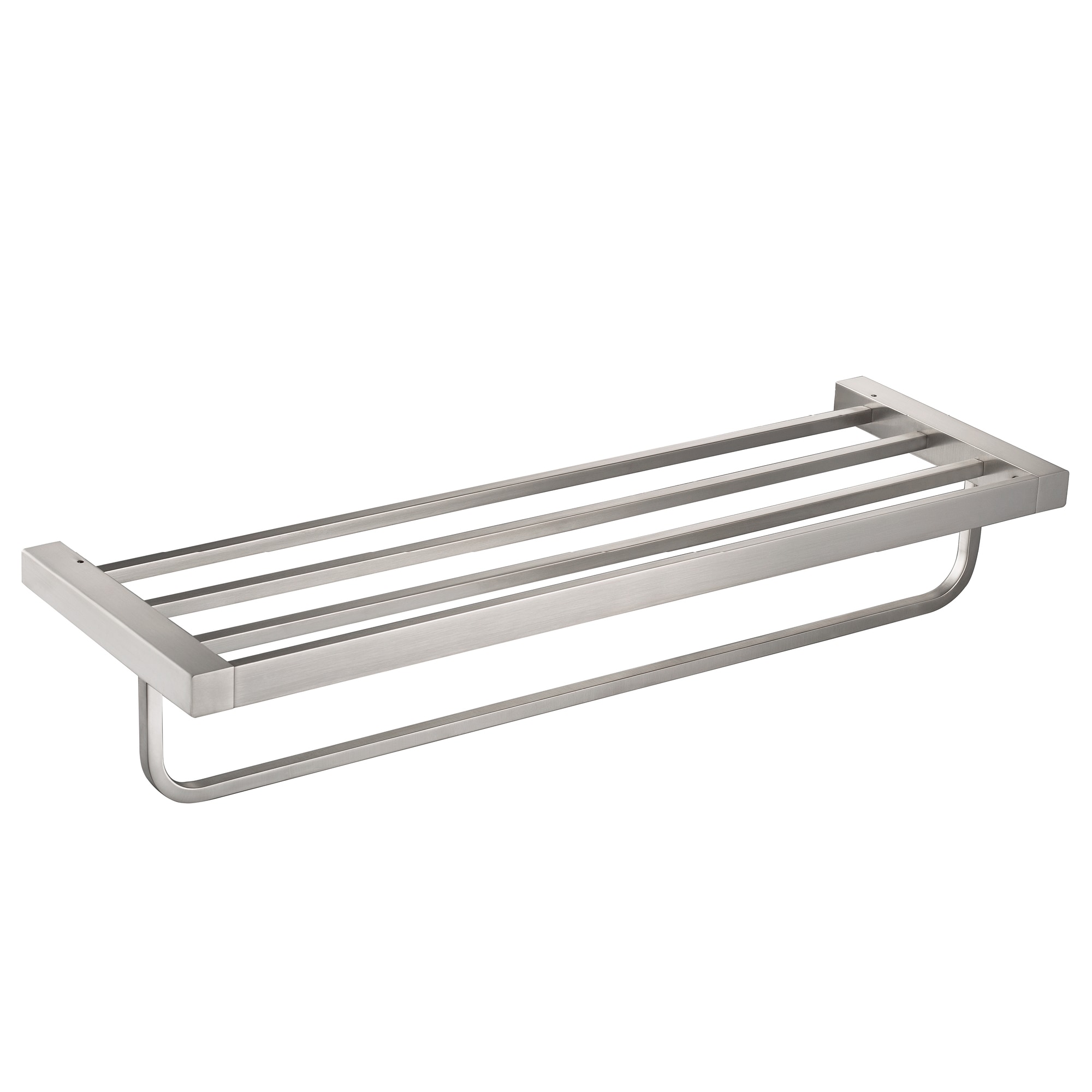 Perchero de Toallas de Pared Kraus Stelios Nickel Cepillado 4.8 Pulgadas x 24.63 Pulgadas x 7.88 Pulgadas KEA-19942BN