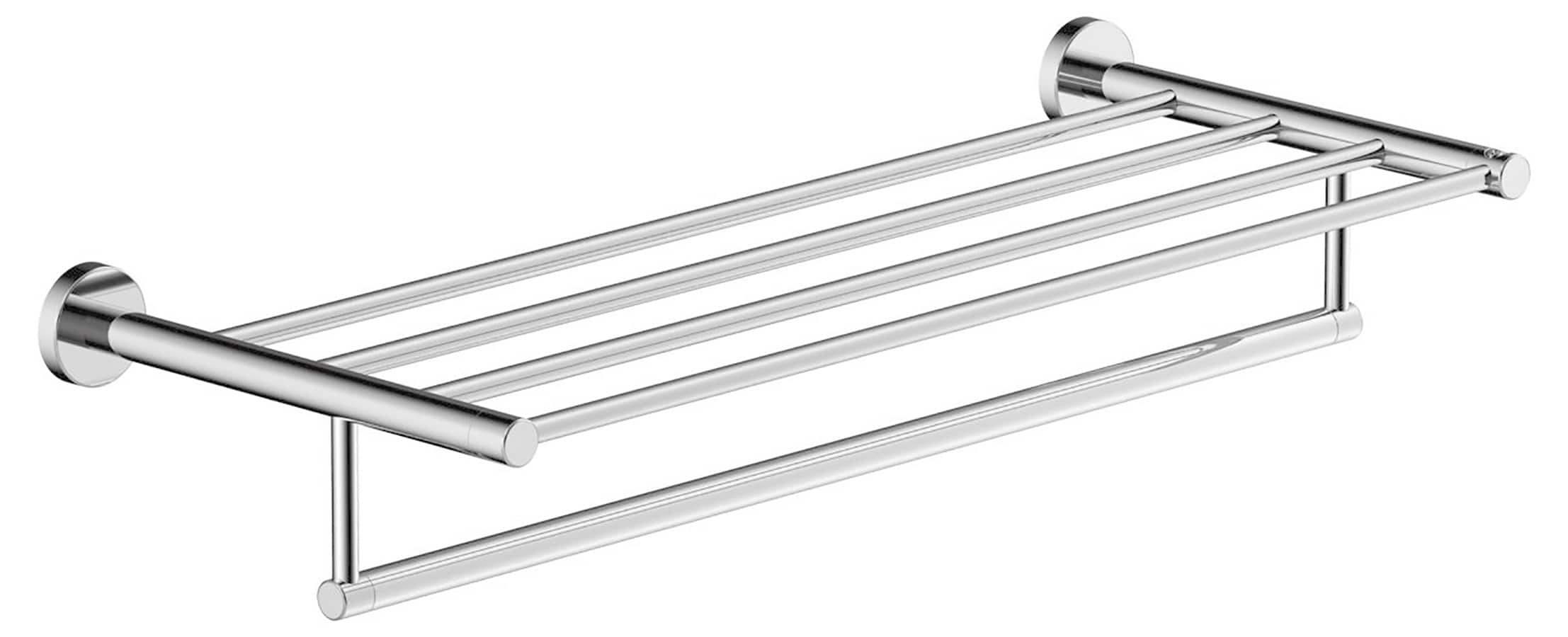 Toallero de Pared Symmons Dia Cromo Pulido 22 pulgadas x 22 pulgadas x 9.6 pulgadas 353TS-22