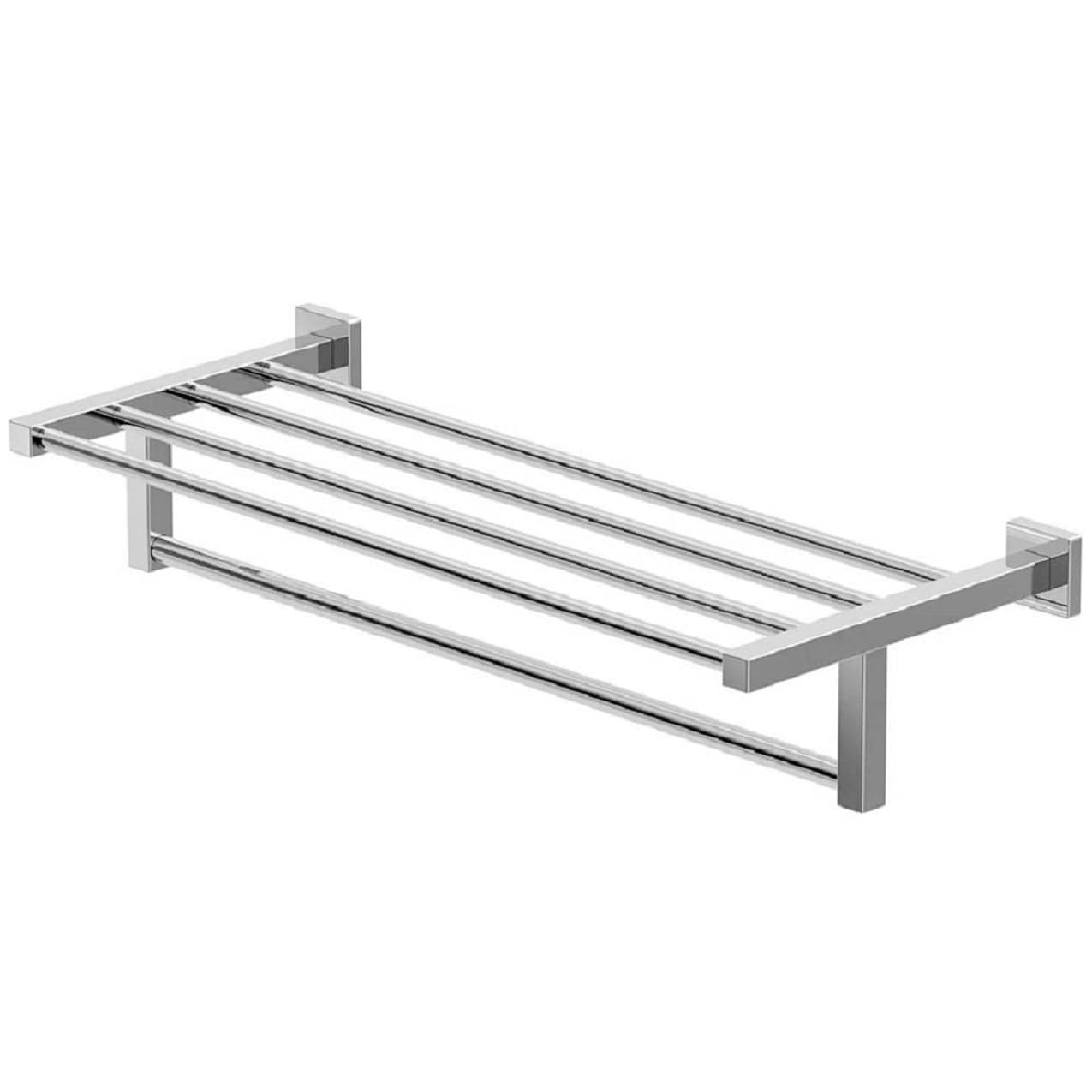 Toallero de Pared Duro cromado pulido de Symmons 9.646 pulgadas x 23.858 pulgadas x 1.811 pulgadas