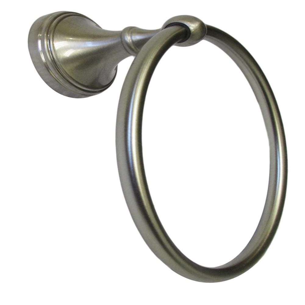 Argolla de toalla de montaje en pared de níquel satinado Annchester de ARISTA BA5302-TRG-SN
