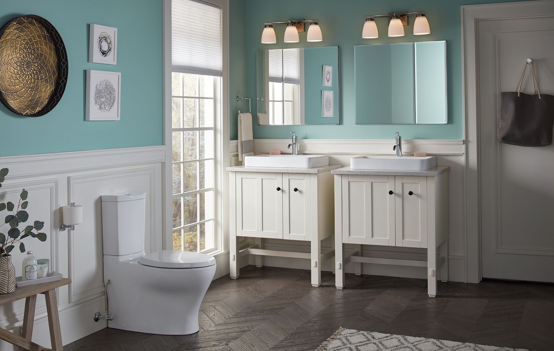 Soporte para toalla individual de montaje en pared, cromo pulido de KOHLER Purist 14441-CP