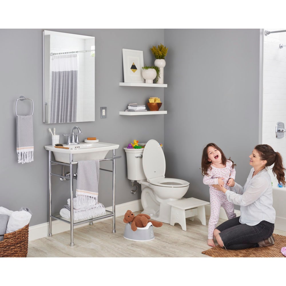 American Standard Edgemere Argolla de Toalla Sencilla Montada en Pared en Níquel Cepillado