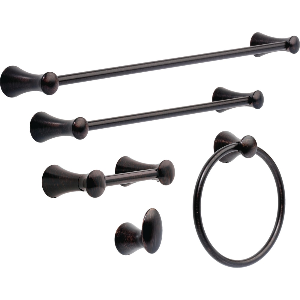 Aro de Toalla de Montaje en Pared de Bronce Veneciano Delta Lahara 73846-RB