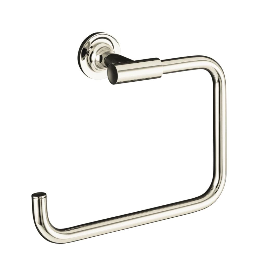 Aro Individual para Toalla de Pared en Níquel Pulido Brillante Vibrante Purist de KOHLER