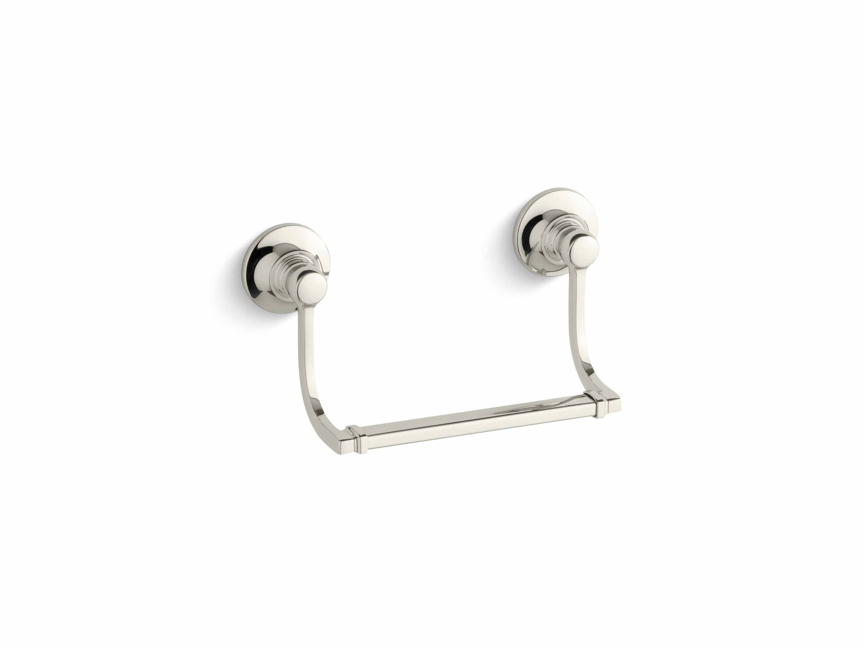 Argolla de toalla individual para montaje en pared en níquel pulido vibrante Bancroft KOHLER 11416-SN