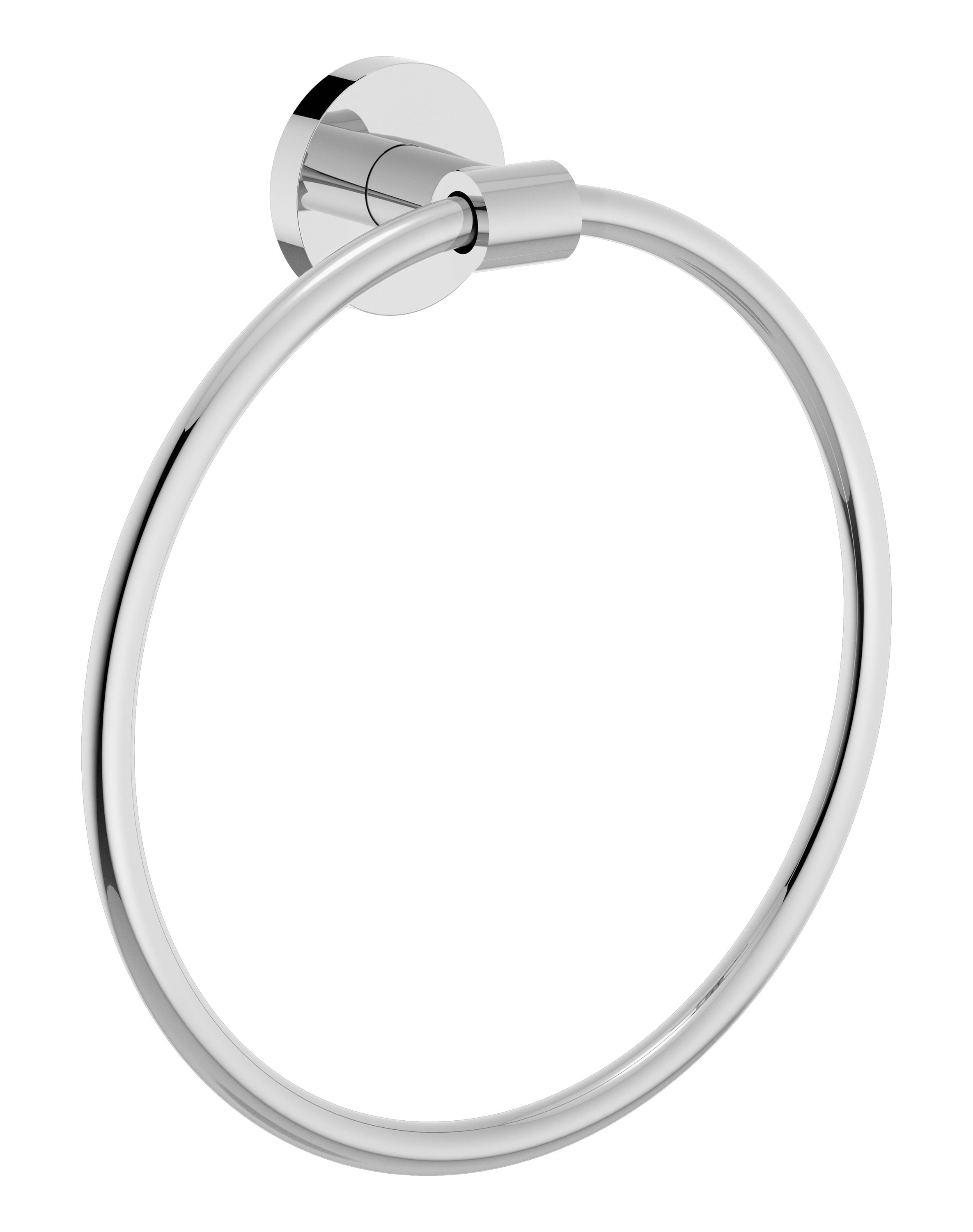 Argolla para toalla sencilla de pared en cromo de la serie Identidad de Symmons 673TR