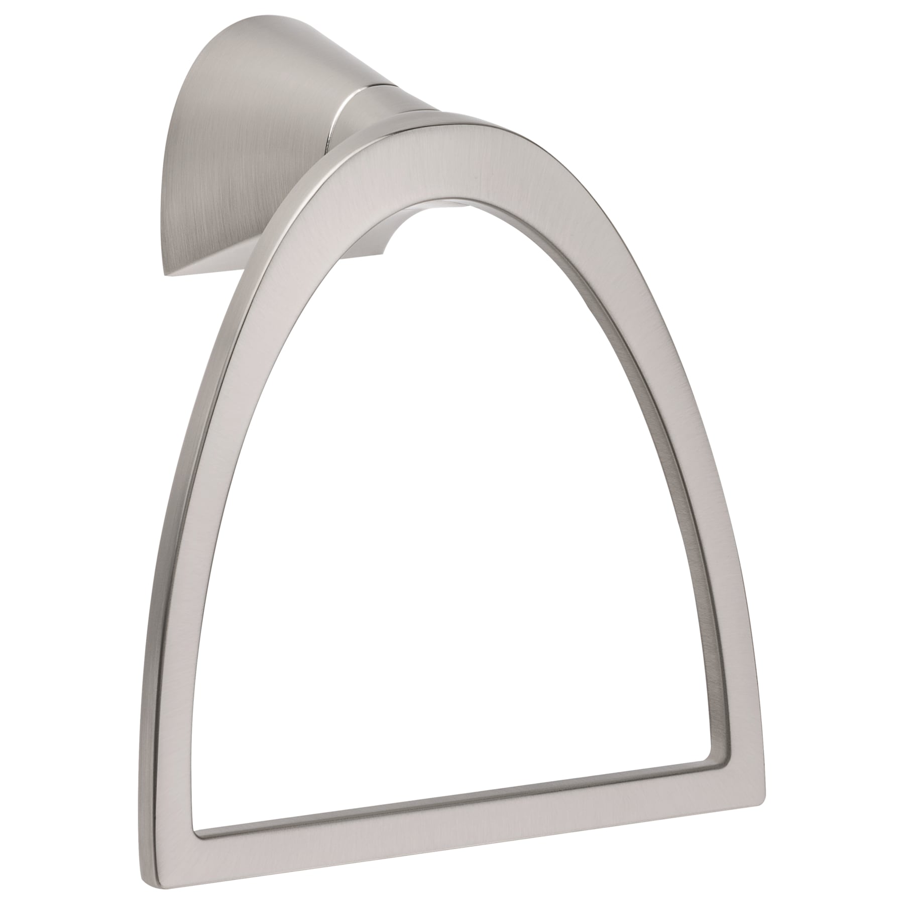 Anillo de Toalla de Pared de Níquel Cepillado con Protección contra Manchas, Modelo Karci de Pfister