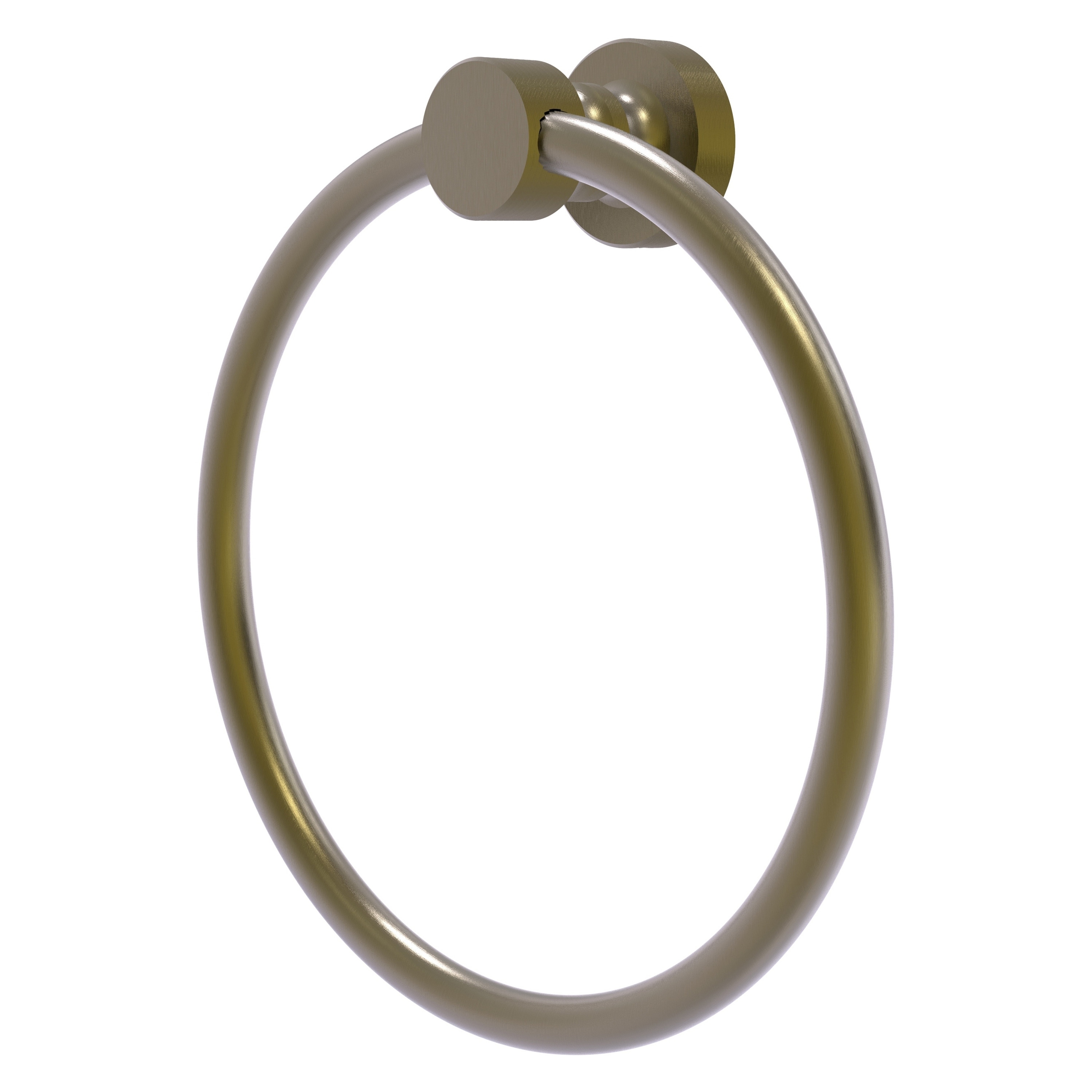 Soporte para toalla de mano individual montado en la pared de latón antiguo Foxtrot FT-16-ABR