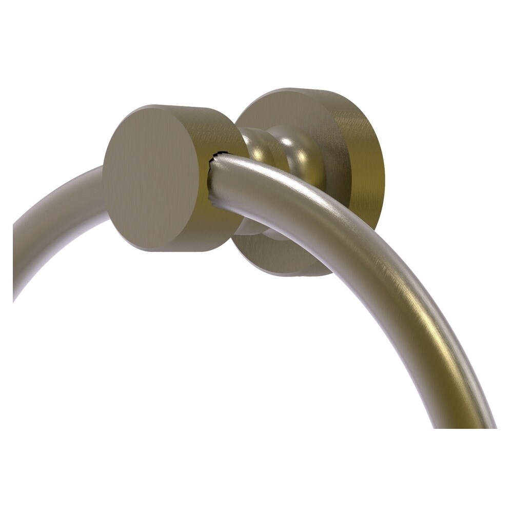 Soporte para toalla de mano individual montado en la pared de latón antiguo Foxtrot FT-16-ABR