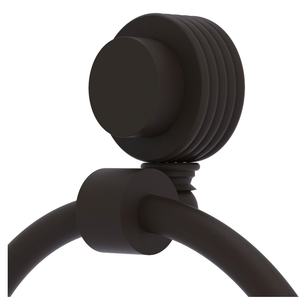 Argolla de toalla individual para montaje en pared de bronce aceitado marca Allied Brass Venus