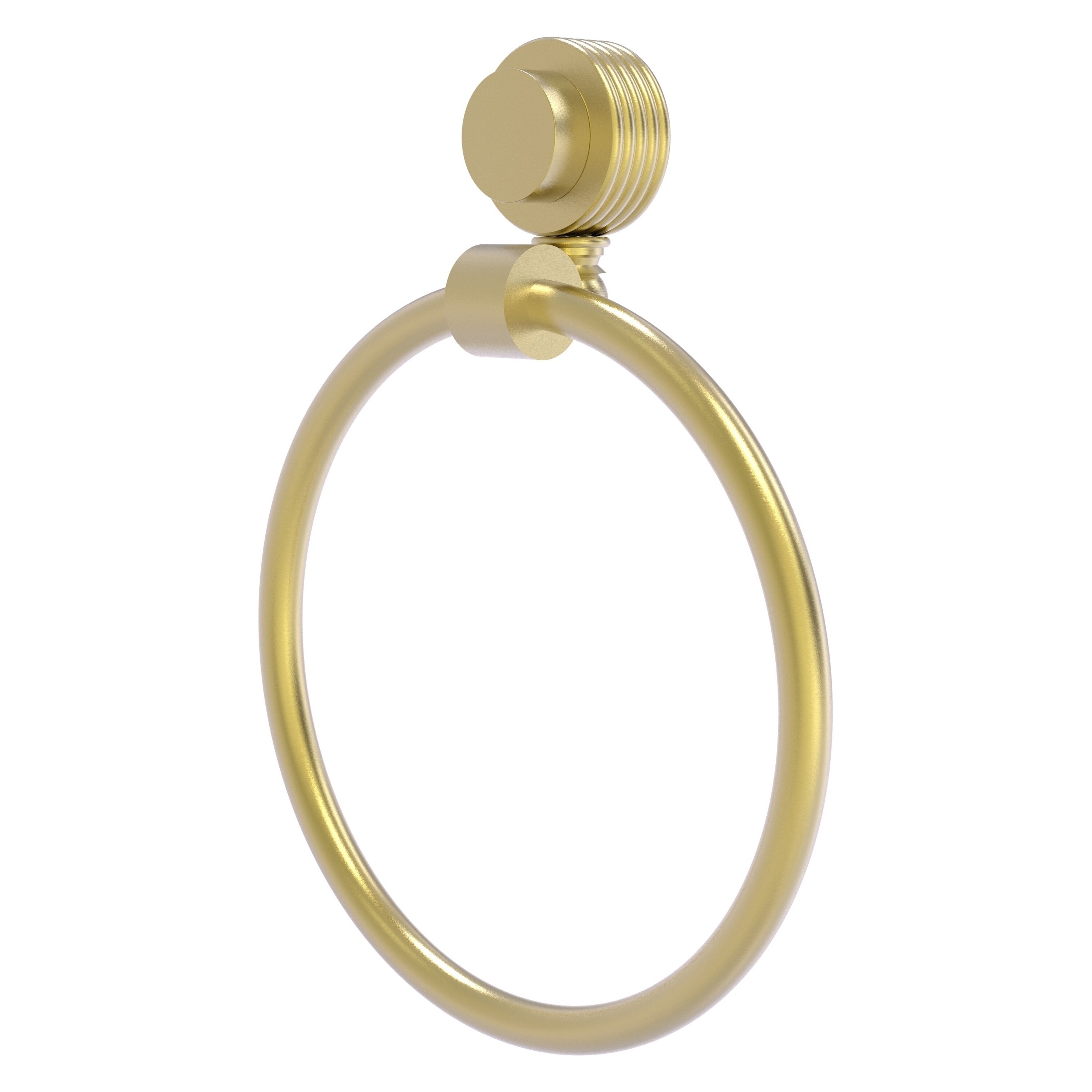 Argolla de Toalla Individual Montada en Pared de Latón Satinado Venus de Allied Brass