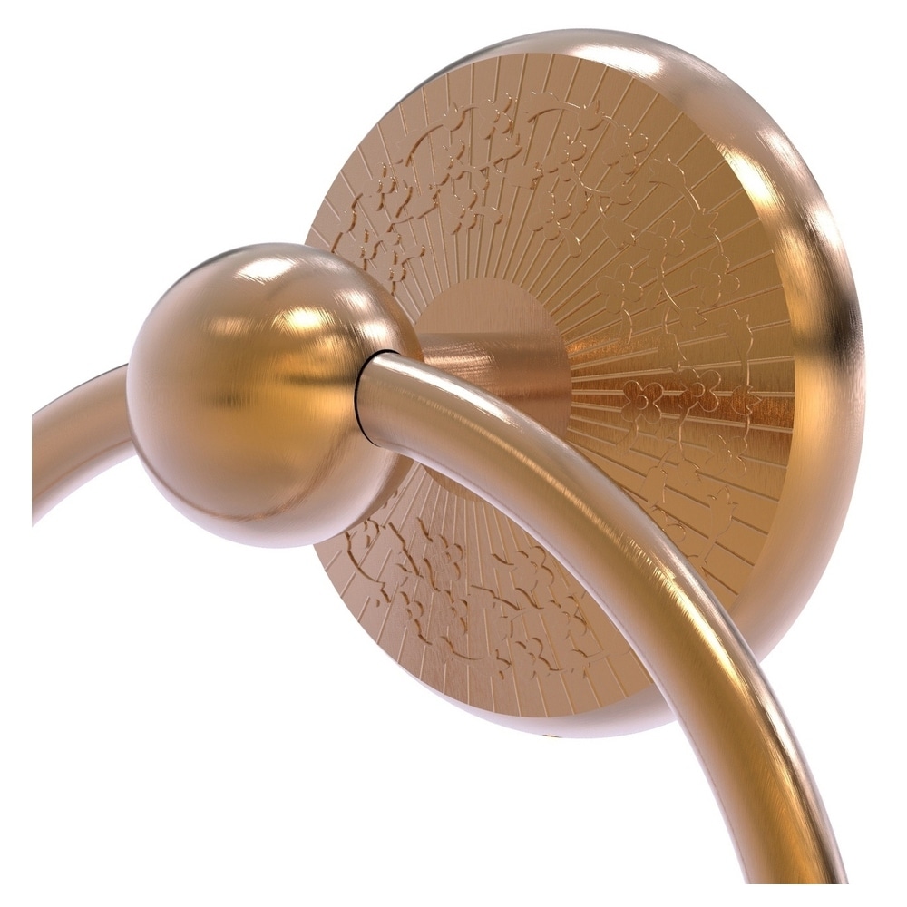 Soporte para toalla de montaje en pared en bronce cepillado Allied Brass Prestige Monte Carlo PMC-16-BBR