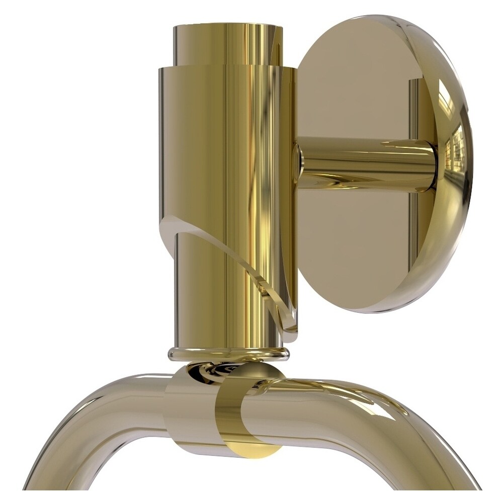Aro para toalla de montaje en pared de latón sin barnizar Allied Brass Tribecca