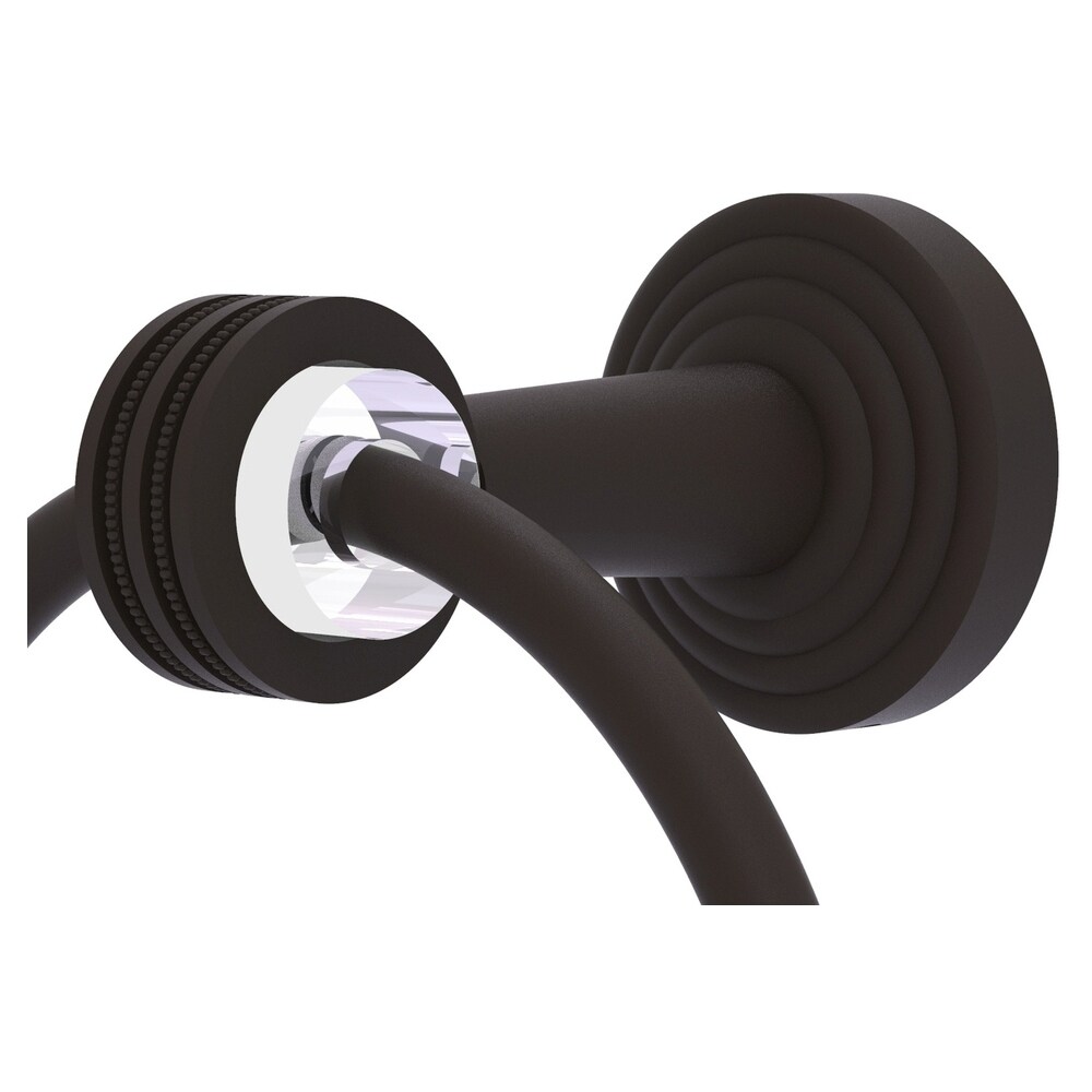 Juego de toallero de montaje en pared de bronce aceitado Allied Brass Pacific Beach PB-16D-ORB