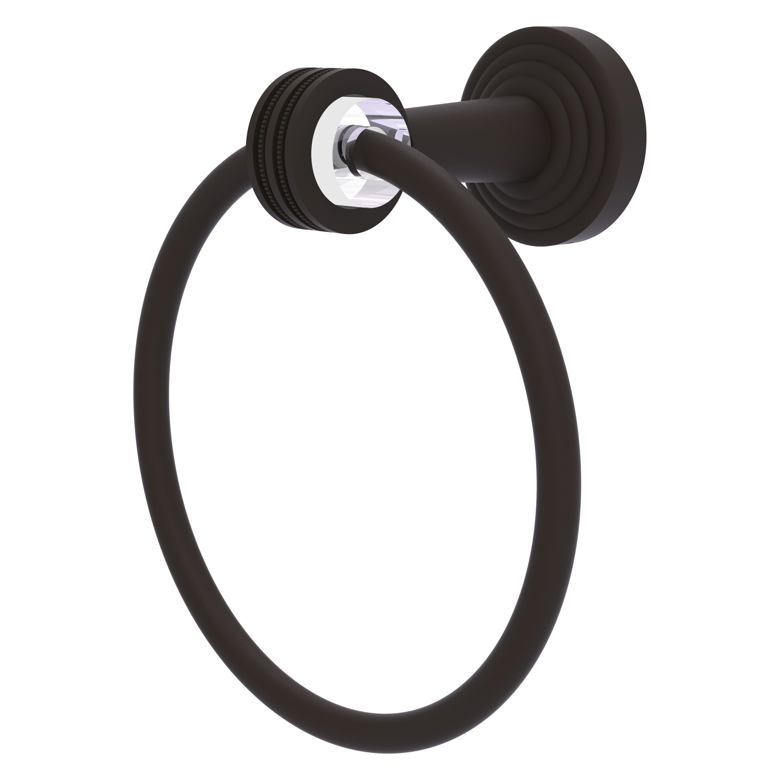 Juego de toallero de montaje en pared de bronce aceitado Allied Brass Pacific Beach PB-16D-ORB