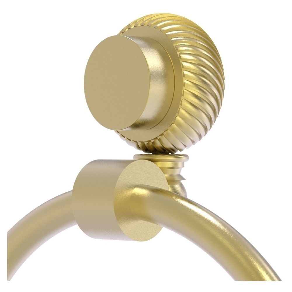 Aro para toalla de montaje en pared en latón satinado de la línea Venus de Allied Brass