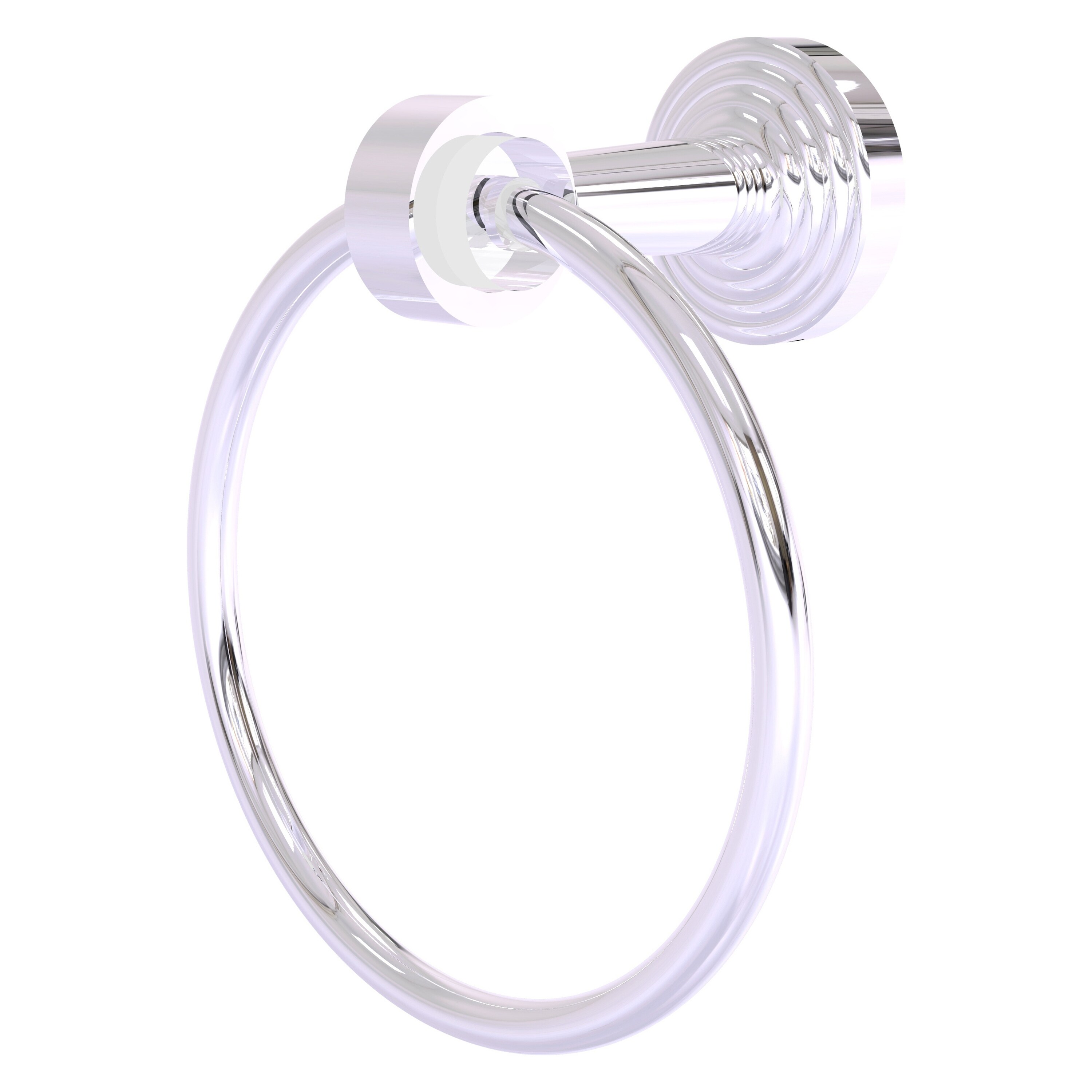 Argolla de Toalla Individual de Pared con Acabado Cromado Pulido en Pacific Beach de Allied Brass PB-16-PC
