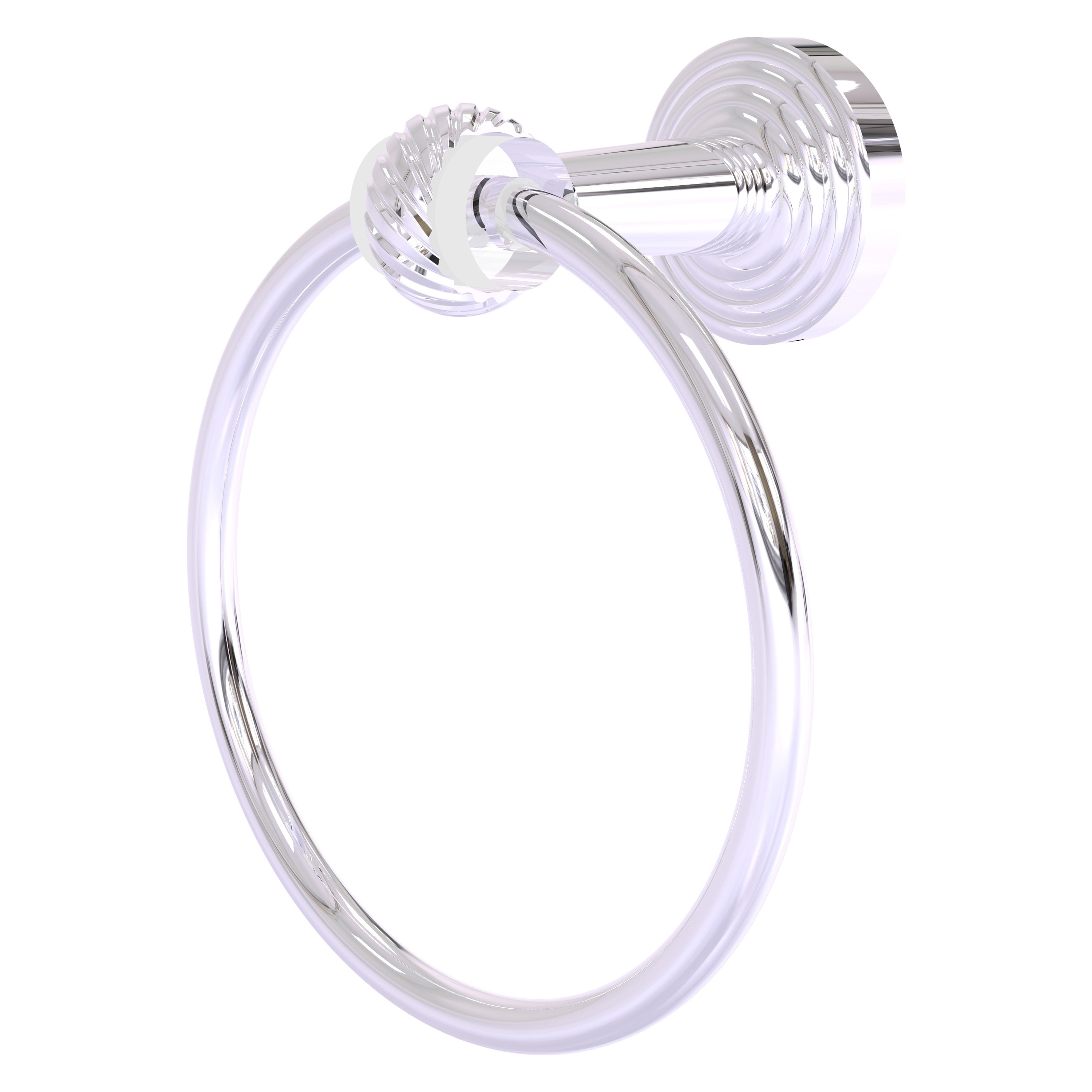 Porta Toalla Individual de Pared en Cromo Pulido Pacific Beach de Allied Brass PB-16T-PC