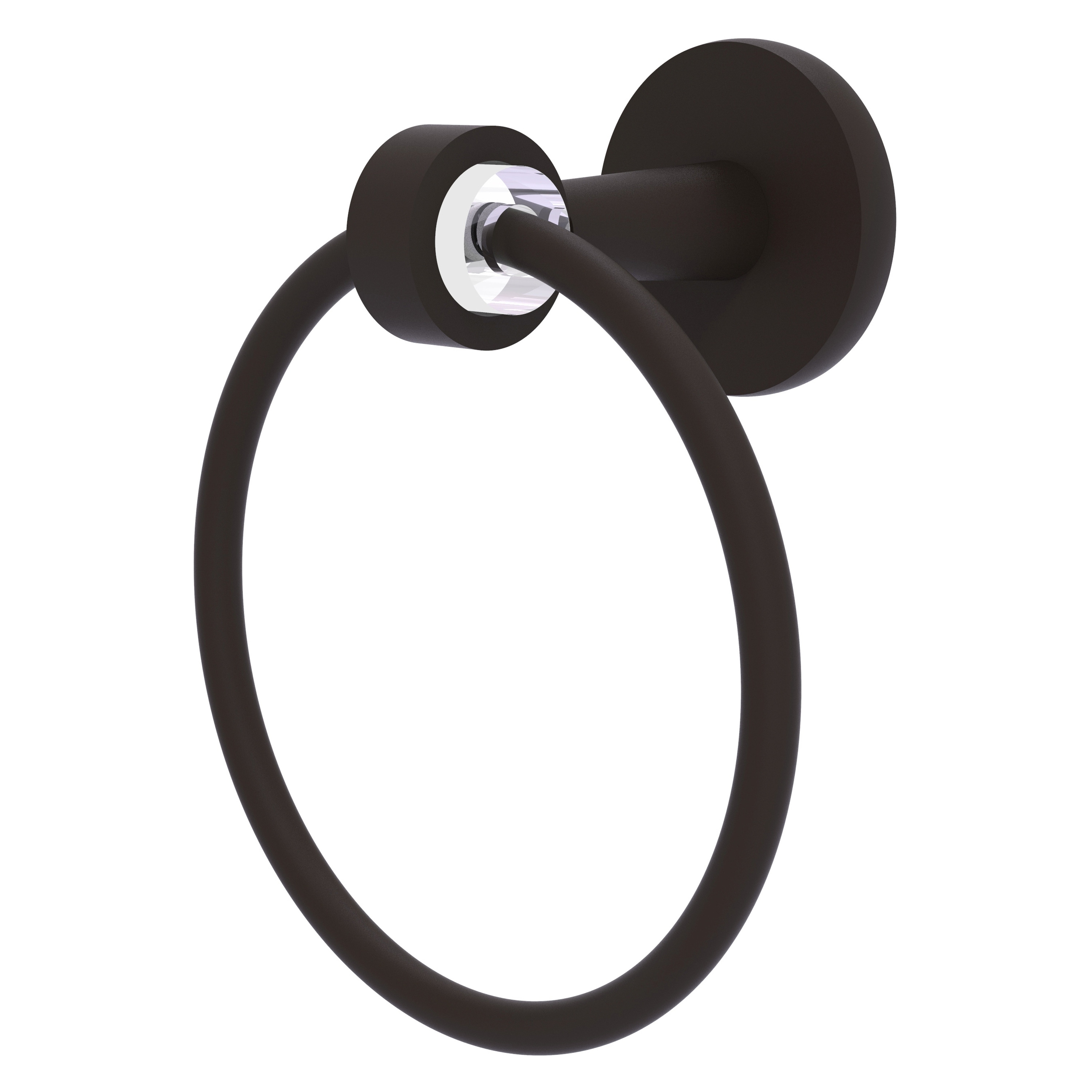 Soporte para Toalla de Baño de Pared en Bronce Frotado con Aceite Clearview de Allied Brass
