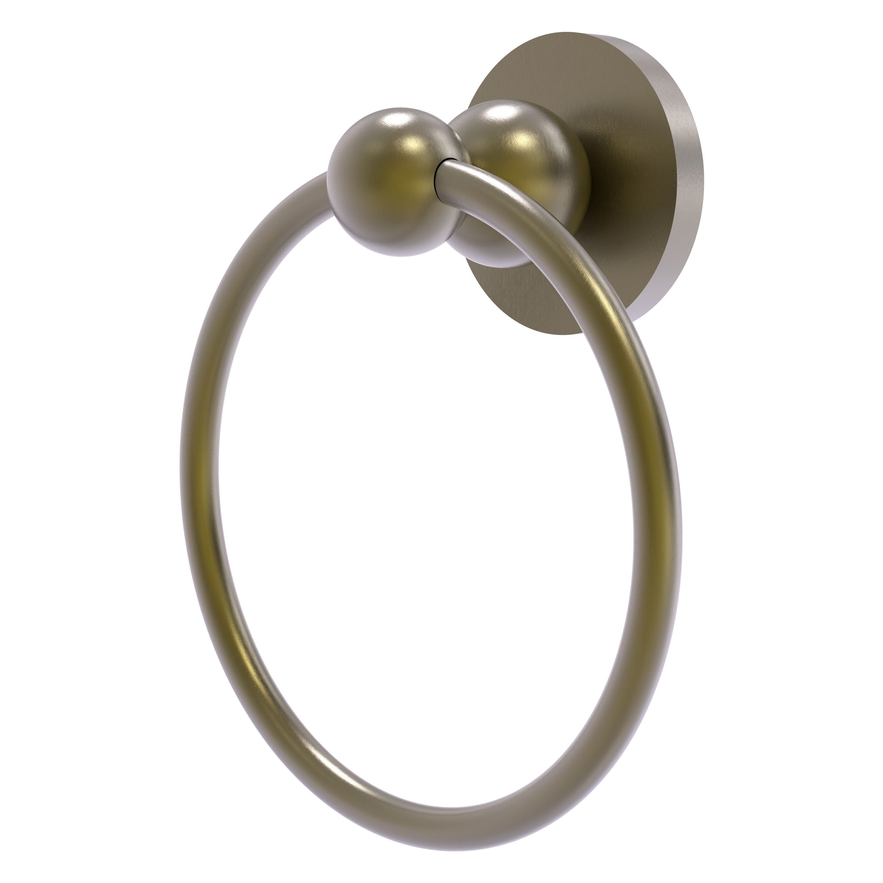 Soporte de Toalla de Baño Montado en Pared de Latón Antiguo Bolero - Bronce Envejecido BL-16-ABR