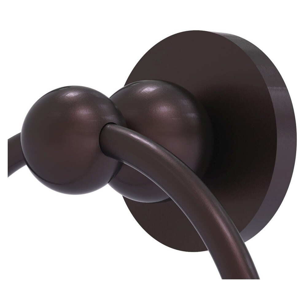 Argolla de toalla individual de montaje en pared en bronce antiguo Bolero de Allied Brass BL-16-ABZ.