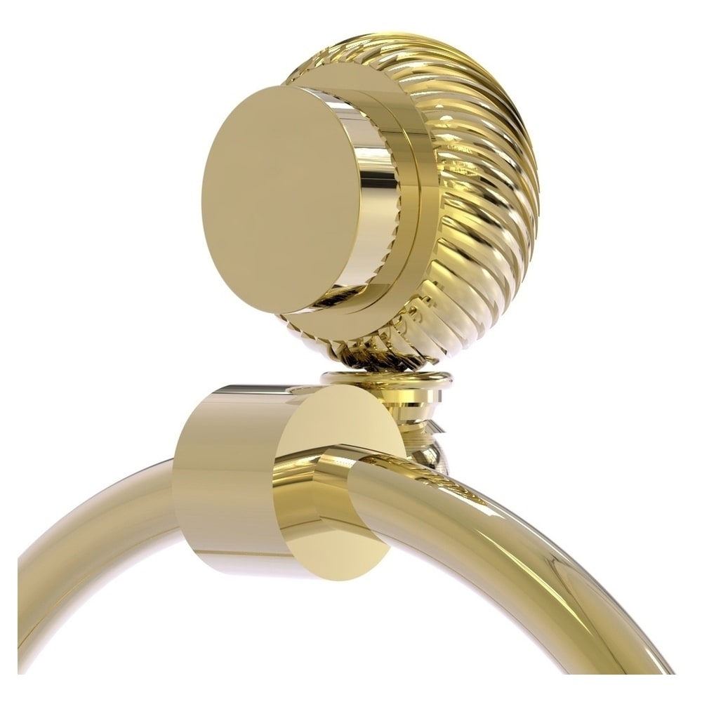 Argolla de toalla sencilla montada en la pared de latón sin laca Venus de Brass Unlacquered