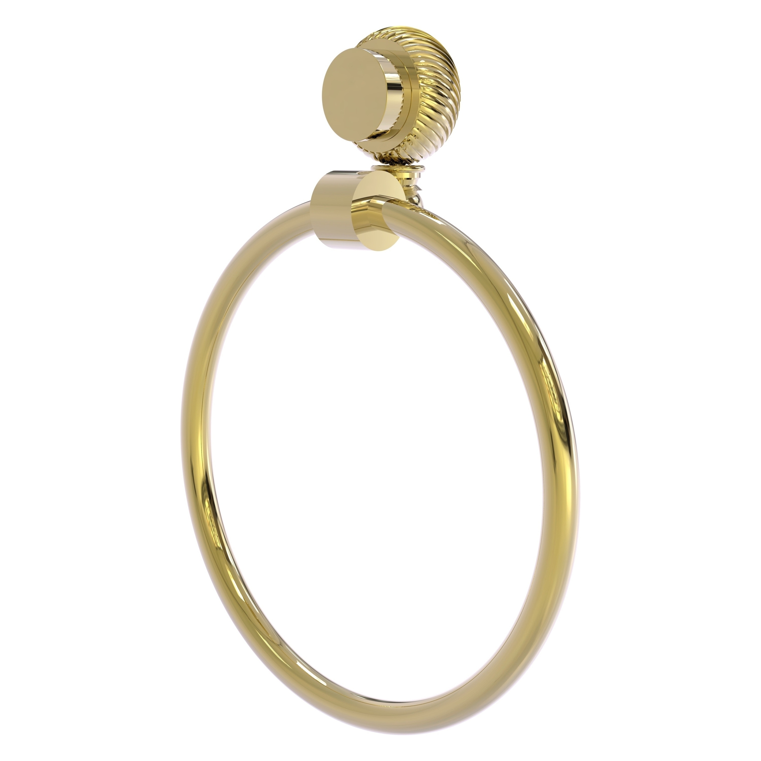 Argolla de toalla sencilla montada en la pared de latón sin laca Venus de Brass Unlacquered